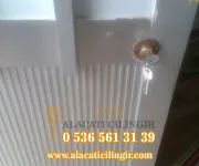 Alaçatı Alüminyum Kapı Tirajlı Kilit Göbek Değişimi