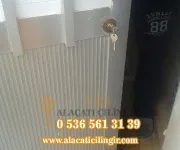 Alaçatı Alüminyum Kapı Tirajlı Kilit Göbek Değişimi