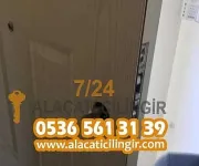 Alacati cilingir çelik kapı acımı barek degisimi