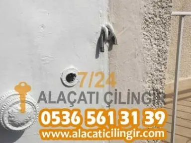 Alaçatı asma kilit montajı