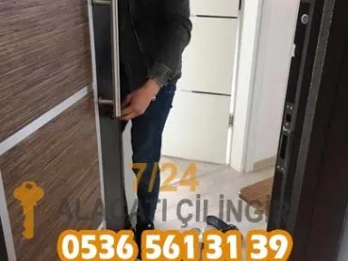 Alaçatı cilingir çelik kapı kilit değişimi